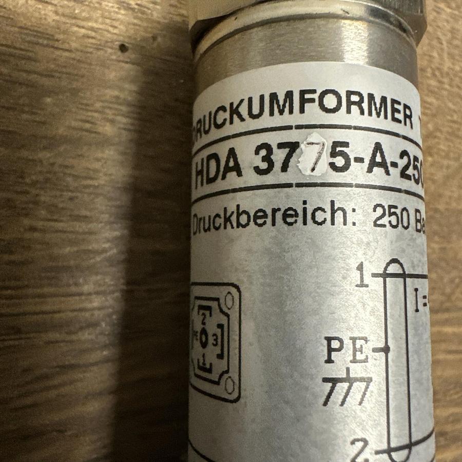 Hydac,HDA3775-A-250-000,Pressure Transducer