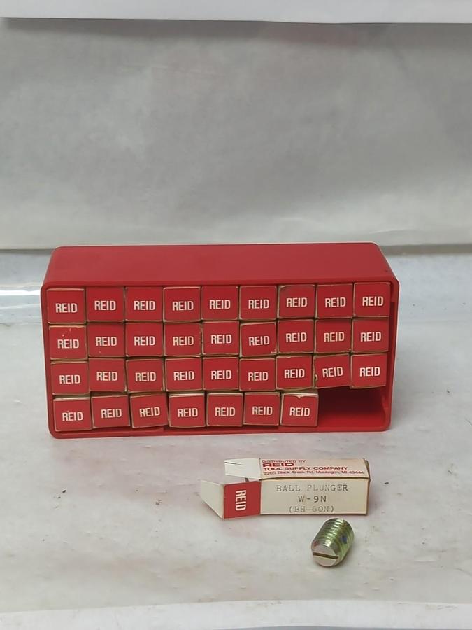 REID,W-9N,BALL PLUNGER BH-60N LOT OF 35 PCS NOS