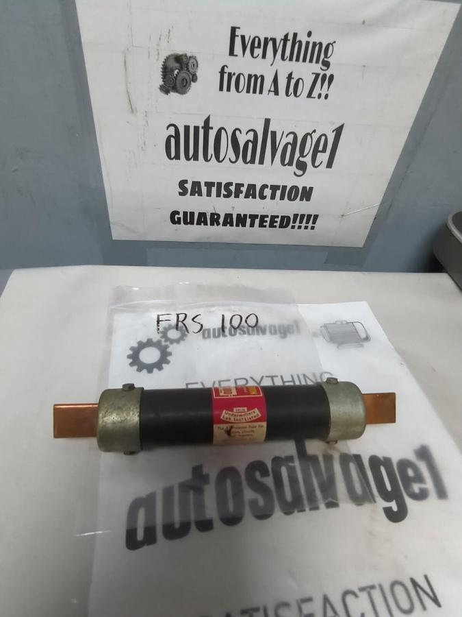COOPER BUSSMANN,FRS-100,FUSETRON 100 AMP FUSE NOS