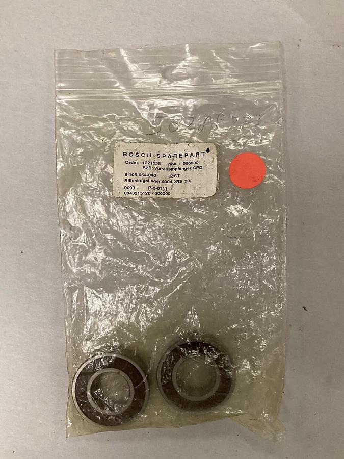 Nachi,6004NSE,Single Row Deep Groove Ball Bearings  Lot of 2