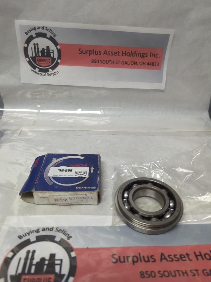 NACHI,6207N C3,DEEP GROOVE BALL BEARING WITH SNAP RING NOS