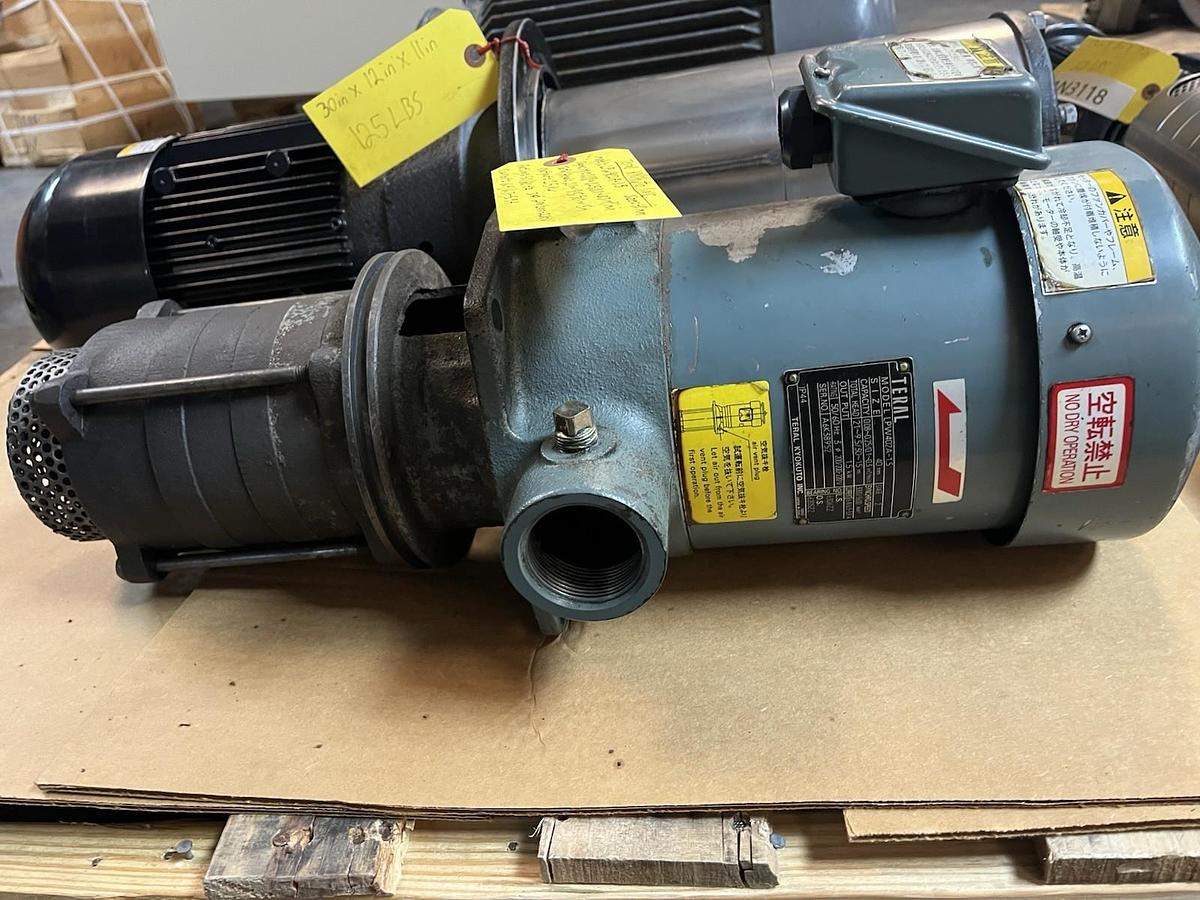 Used TERAL,LPW402A-1.5,COOLANT PUMP SIZE 40MM 3PH 200-220V