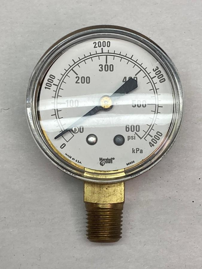 Marsh,17155,0-600psi 500-4000kPa Pressure Gauge
