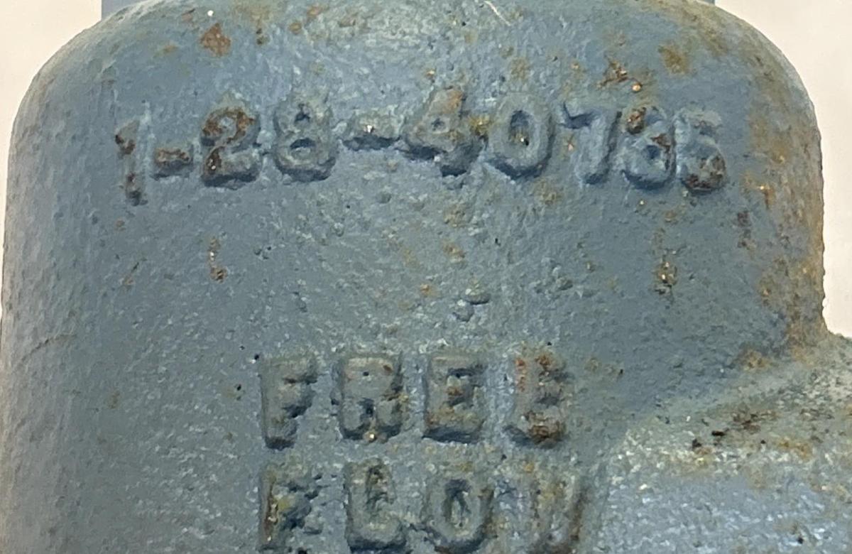 Used RIVETT,1-28-40735,FREE FLOW VALVE