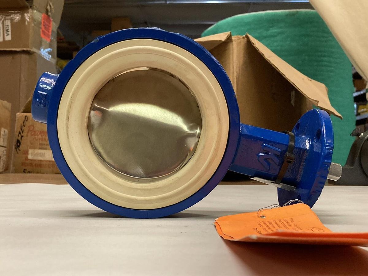 Used Resilient,FIG 999,Seat Butterfly Valve TRIM 725  50 PSI