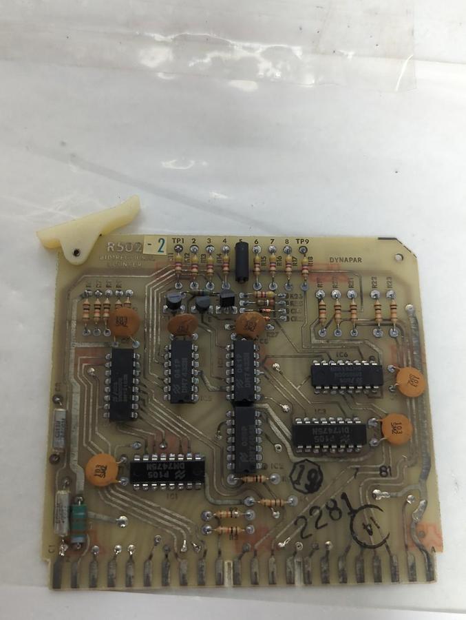 Used DYNAPAR,R502-2,BIDIRECTIONAL COUNTER BOARD PRE-OWNED