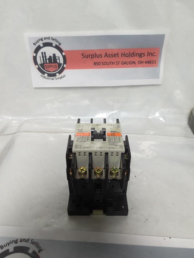 Used FUJI,SC65BAA,CONTACTOR 3-POLE SC-N3 PRE-OWNED