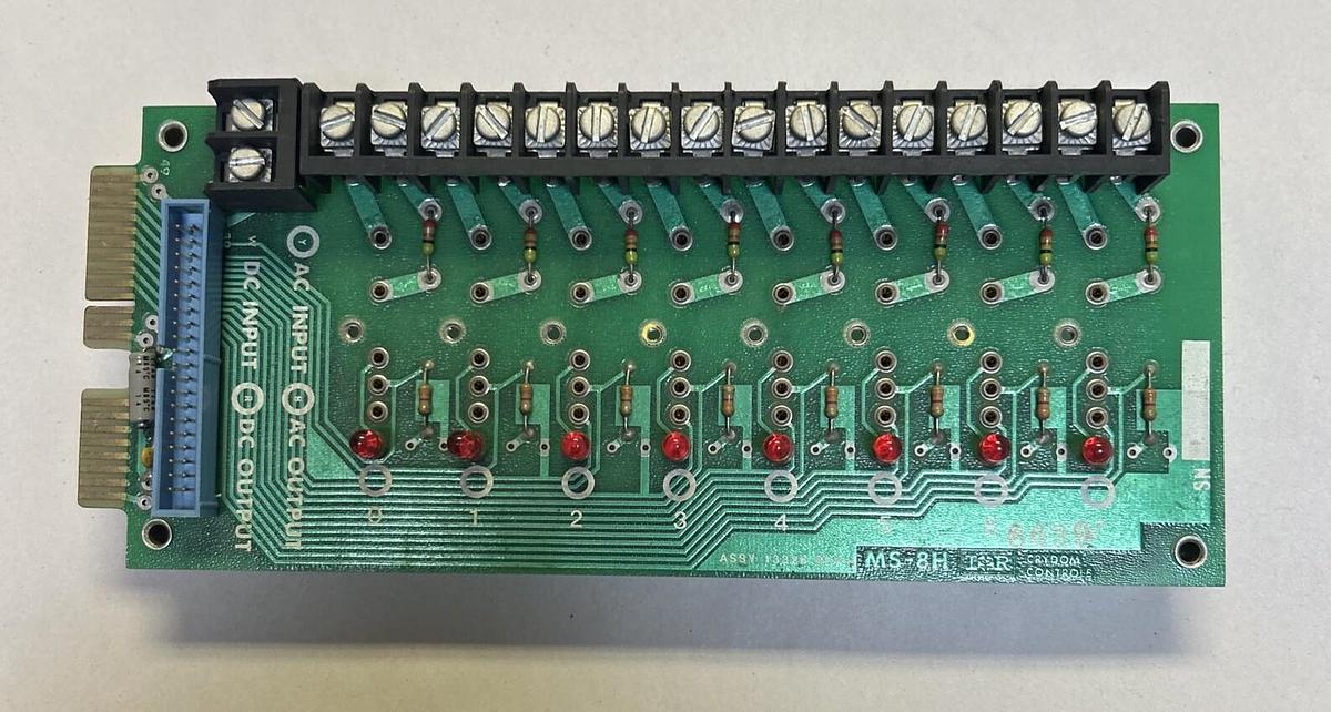 Used CRYDOM CONTROLS,MS-8H,MOUNTING BOARD