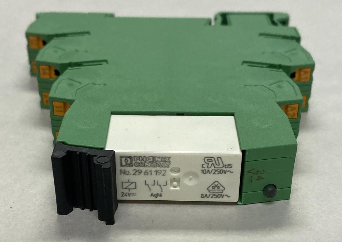 PHOENIX CONTACT,PLC-BPT- 24DC/21-21,BASIC TERMINAL BLOCK NEW NO BOX