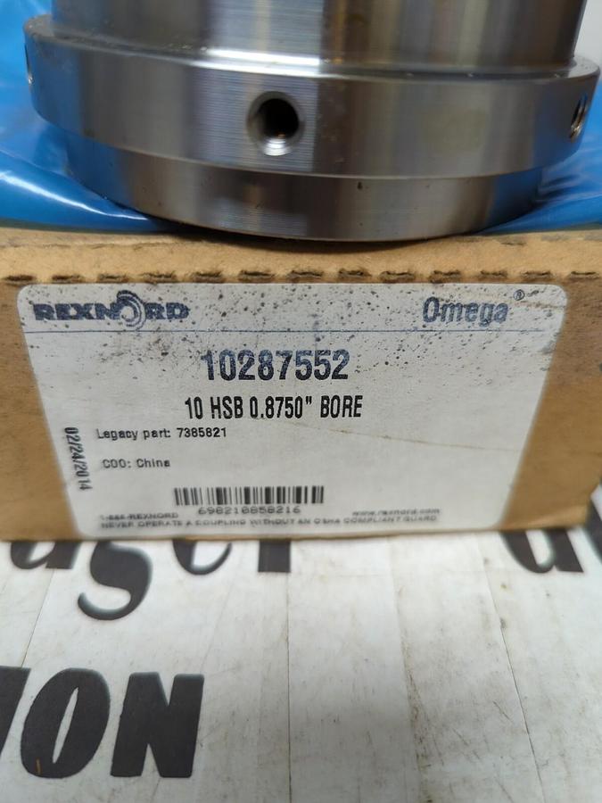 REXNORD,10287552,10HSB 0.8750 INCH BORE HUB NOS