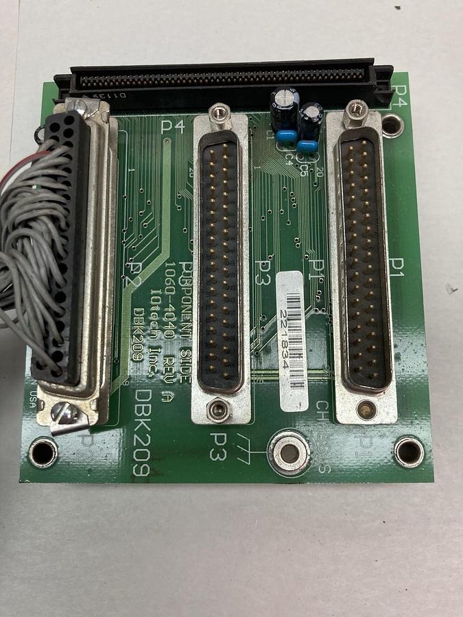 Used IOTech,DBK209,Adapter Board 1060-0440 PCB Assembly KLJ