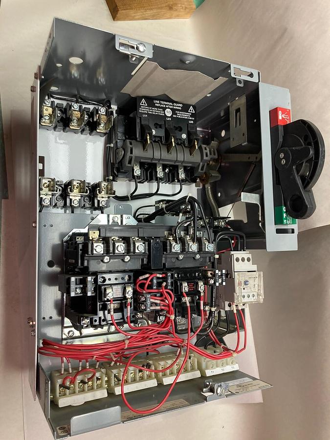 Used Allen-Bradley,2106,Size 1 Fused MCC 20 Inch Starter Feeder Bucket