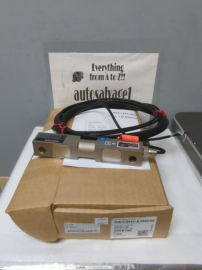 RICE LAKE,RL750161-1K,WEIGHING LOAD CELL 1K LBS