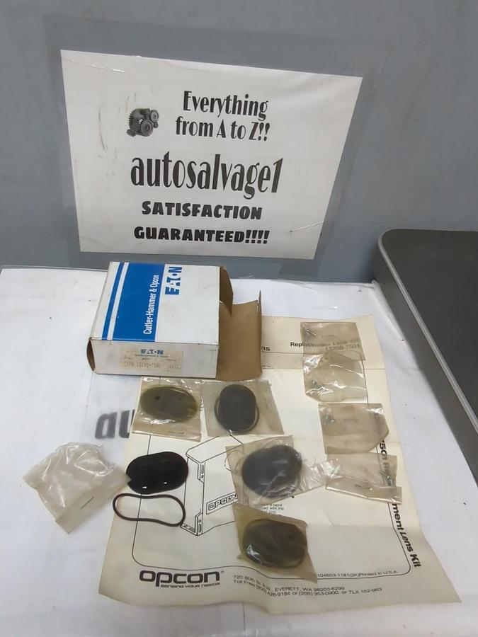 EATON CUTLER-HAMMER,1320B-7501,SPARE LENS REPLACEMENT KIT LOT OF 5 NOS