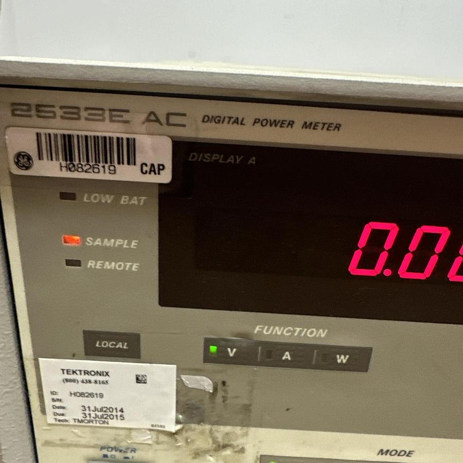 Used Yokogawa,2533E AC,Power Meter