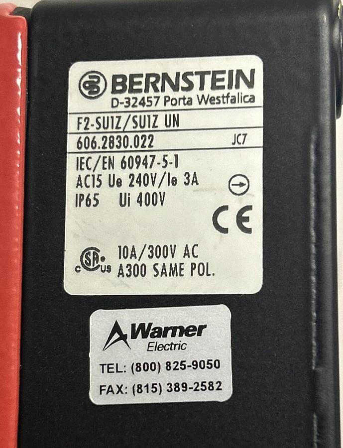 BERNSTEIN,606.2830.022,FOOT-SWITCH NOS