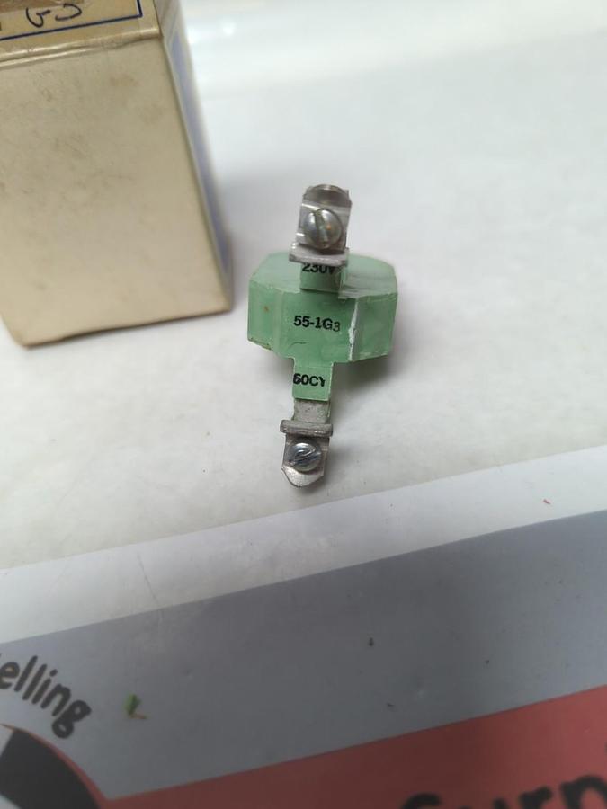 GENERAL ELECTRIC,55-1G3,COIL 230V 60HZ/CY NOS