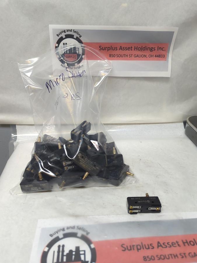 Used MICRO SWITCH,BZ-2RS,SNAP ACTION MICRO SWITCH LOT OF 38 PRE-OWNED