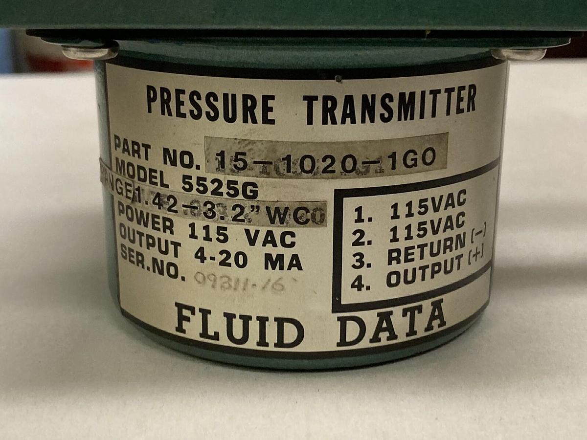 Computer Instruments,5525G,Pressure Transmitter