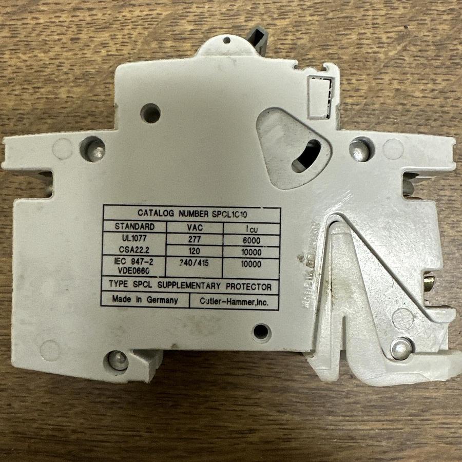 Used Cutler Hammer,C10,Breaker 10Amp