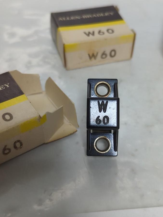 ALLEN BRADLEY,W60,THERMAL OVERLOAD HEATER ELEMENT LOT OF 3 NOS