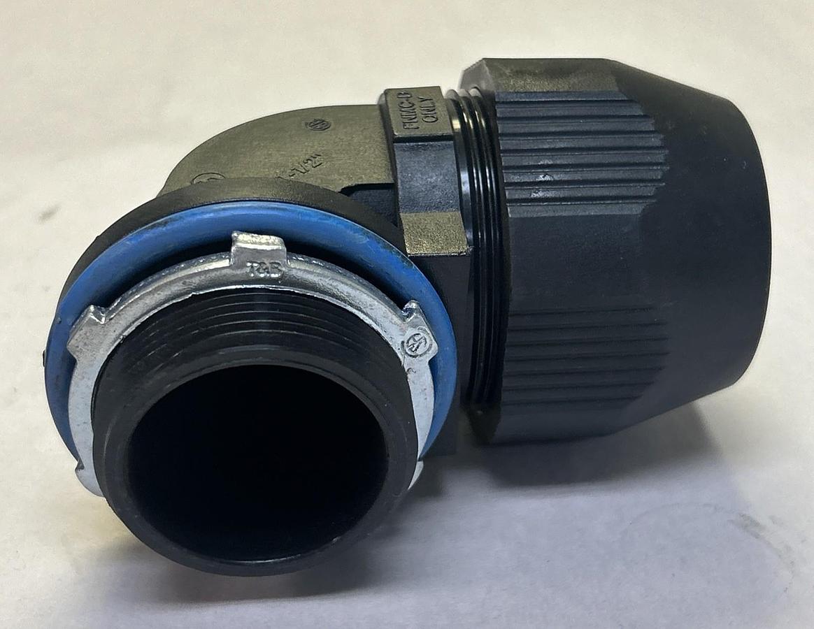 THOMAS & BETTS,LT9150P,1.5 INCH 90 DEG BULLET CONNECTOR NOS