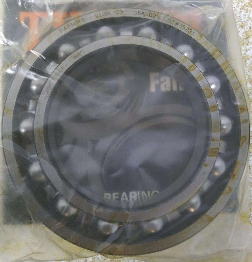Used Timken Fafnir,9118K,Deep Groove Ball Bearing NOS