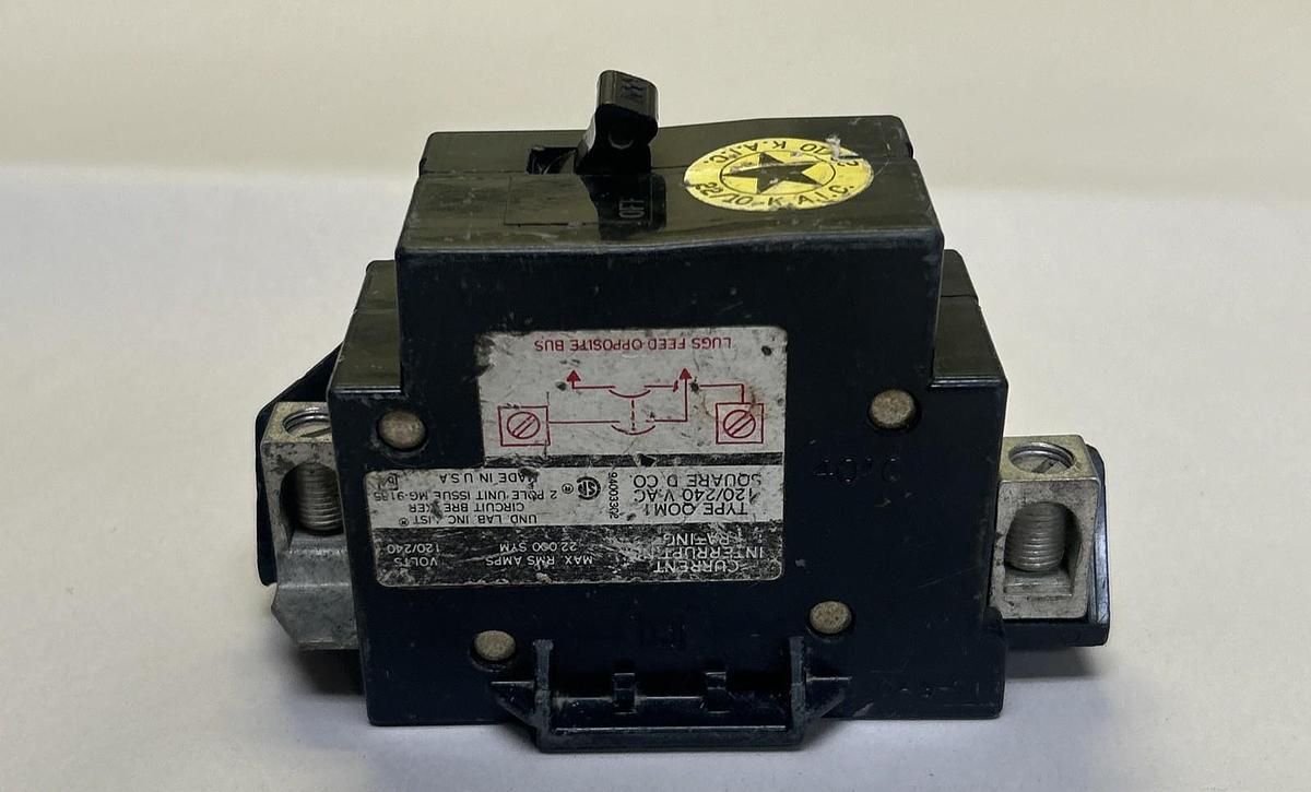 Used SQUARE D,Q0M100VH,CIRCUIT BREAKER 100A 120/240V 2POLE