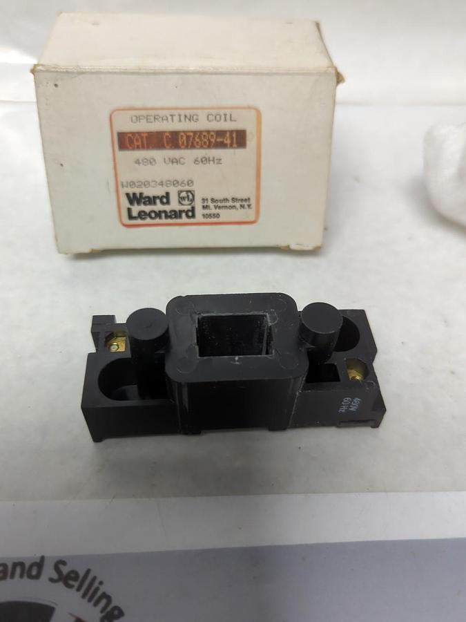 Used WARD LEONARD,C.07689-41,OPERATING COIL 480 VAC 60HZ NOS