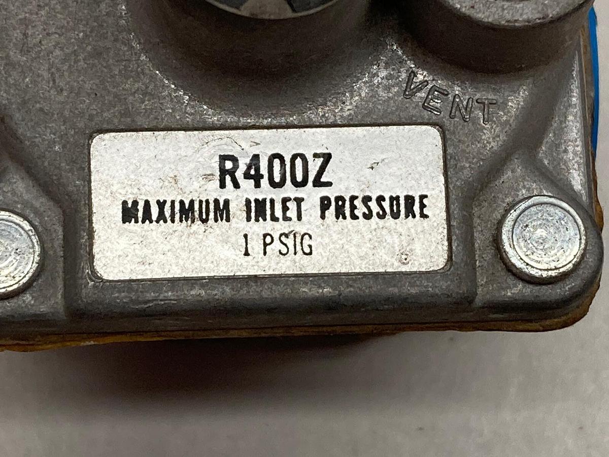 Used Maxitrol,R400Z,Gas Regulator 1 PSIG