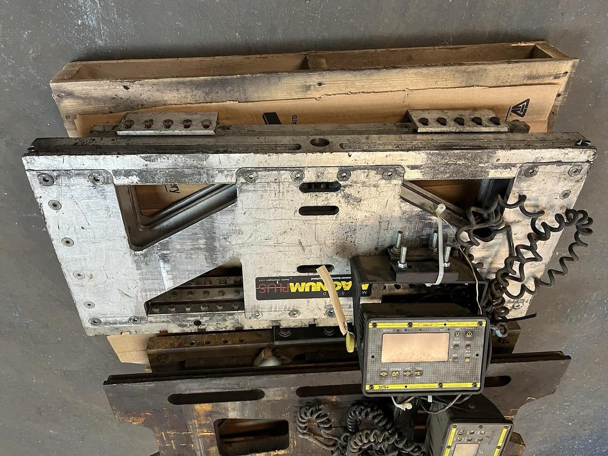 Used MSI,3700,MAGNUM PLUS FORKLIFT WEIGH SCALE MSI 3650 SCALE 5K LB CAPACITY