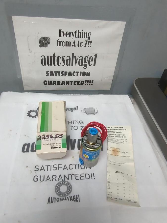 SKINNER,V53L132075,SOLENOID VALVE 10 WATTS