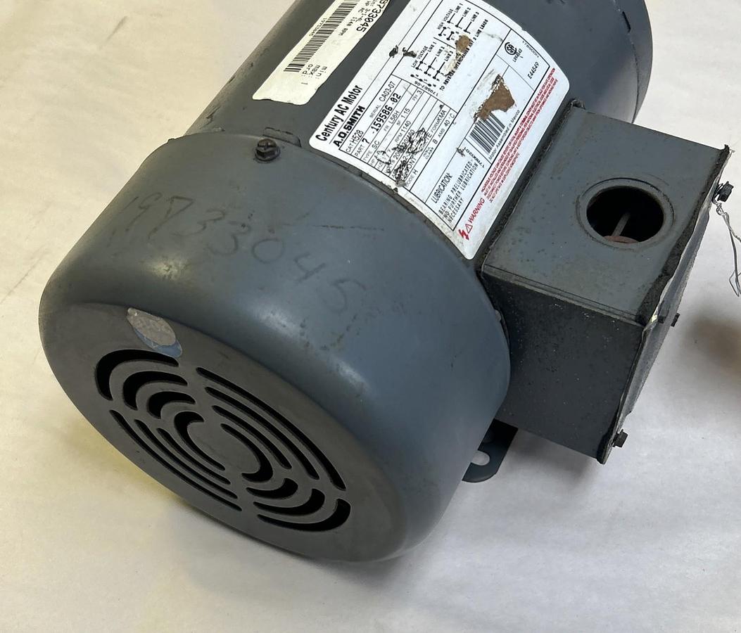 Used AO SMITH,H528,AC MOTOR 1HP 1140RPM 208-230/460V 3PH L56H FRAME