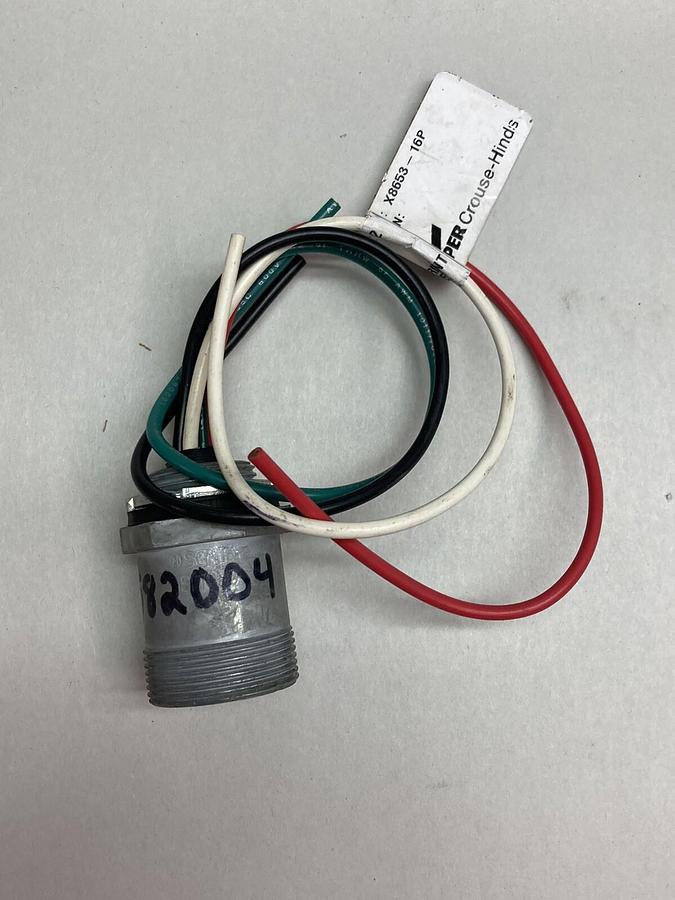 Cooper Crouse-Hinds,X8653-16P,Change Out Receptacle