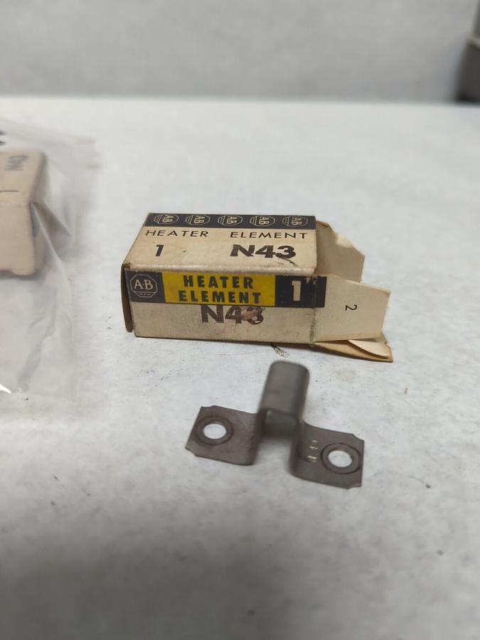 ALLEN BRADLEY,N43,THERMAL OVERLOAD HEATER ELEMENT LOT OF 3 NOS
