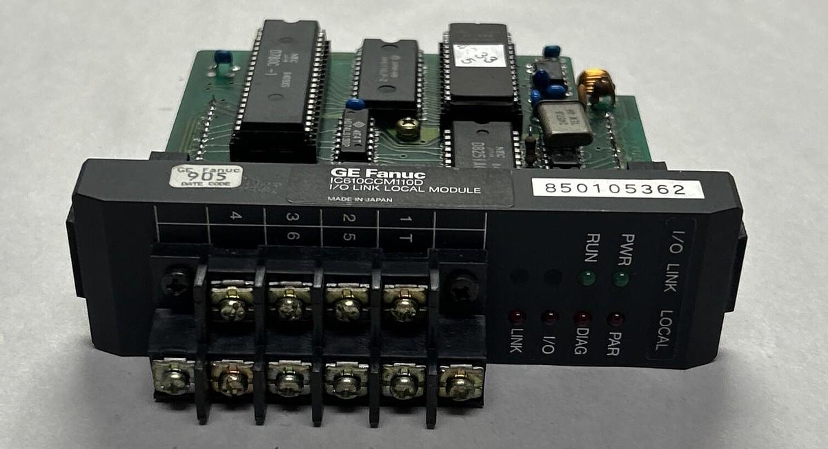 GE FANUC,IC610CCM110D,I/O LINK LOCAL MODULE NOS