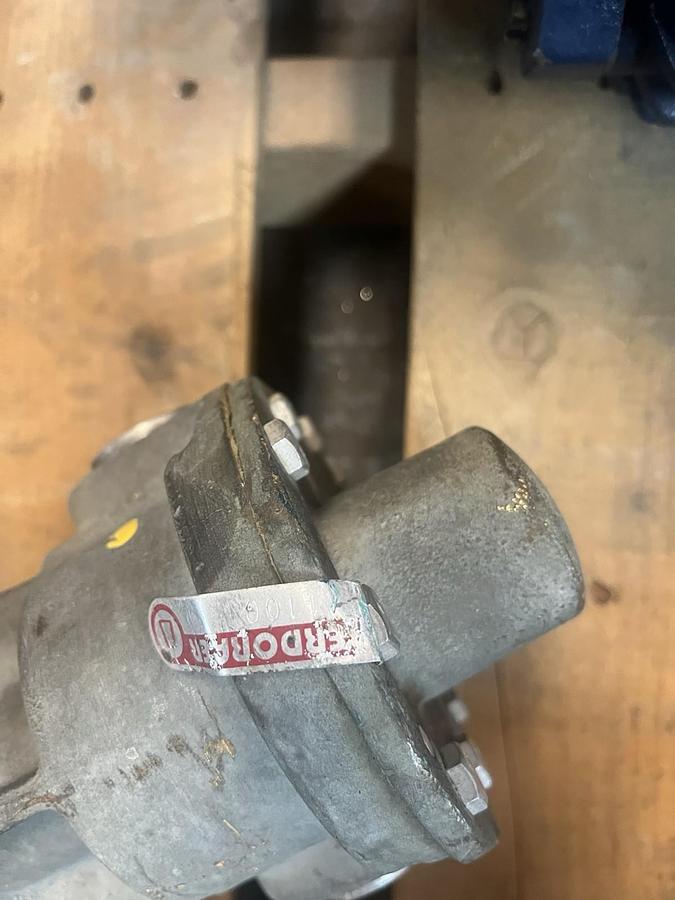 Used OBERDORFER,N-1100,ROTARY GEAR PUMP 1.25" 1-1/2HP 3PH 1150RPM