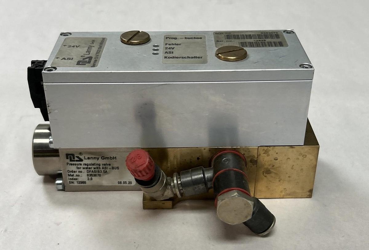 Used LANNY,DFASIB3.5A,PRESSURE REGULATING VALVE