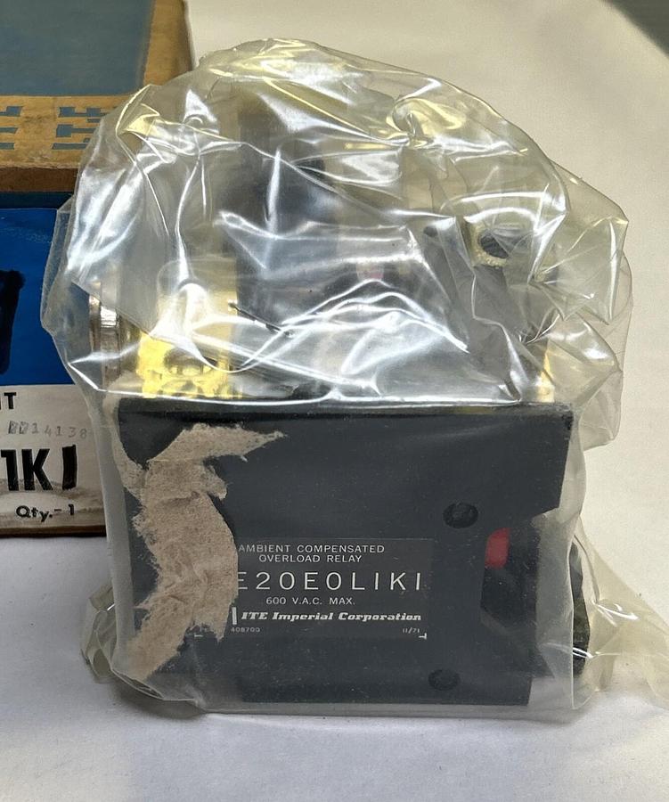 ITE,E20E0L1K1,OVERLOAD RELAY KIT NOS