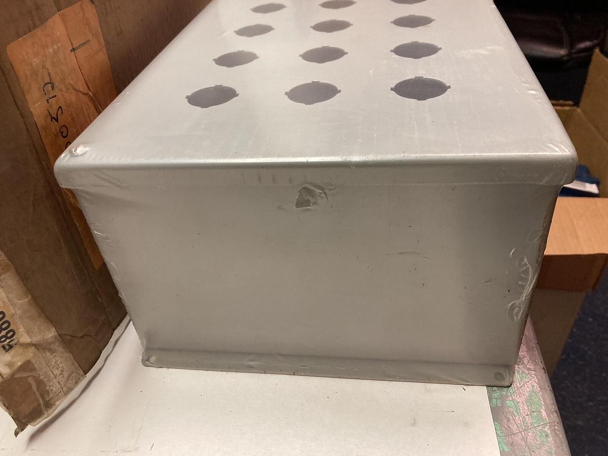 Used Hoffman,E12PBY25,Push Button Enclosure