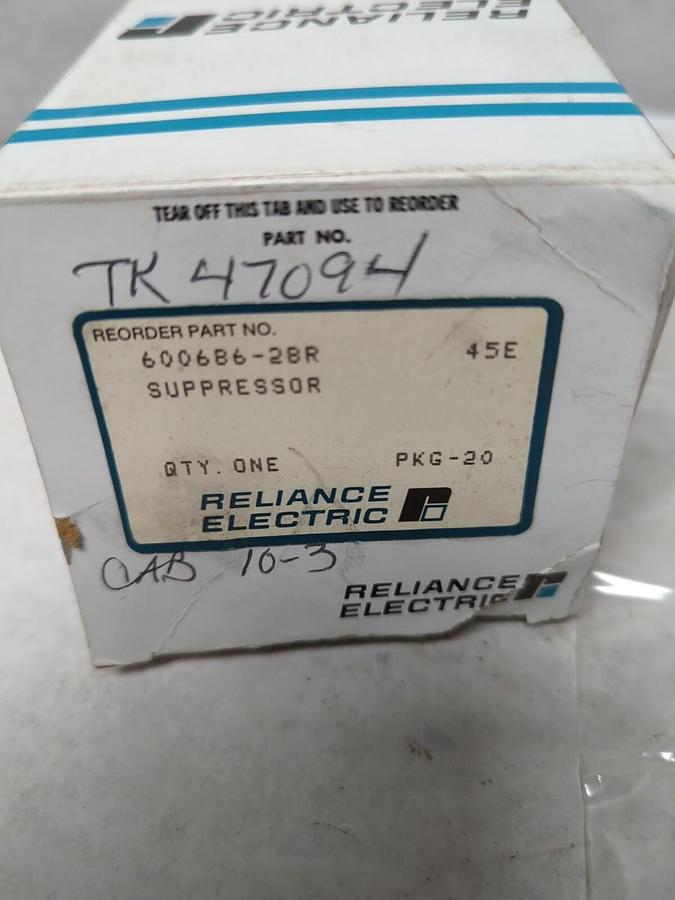 RELIANCE ELECTRIC,600686-2BR,SUPPRESSOR NOS