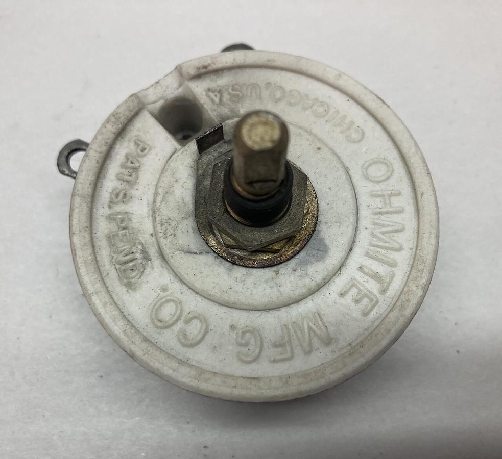 Used Ohmite,0332,Rhestat 10000 OHM 0.07A