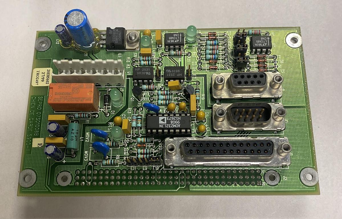 Used SEPRO ROBOTIQUE,07S01008B,PC BOARD MODULE