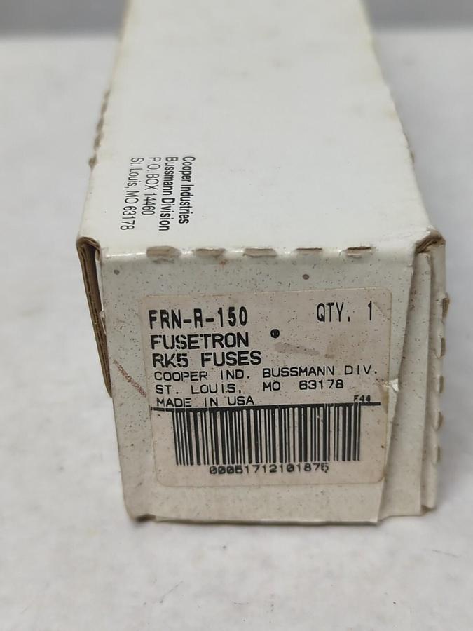COOPER BUSSMANN,FRN-R-150,FUSETRON 150 AMP FUSE NEW