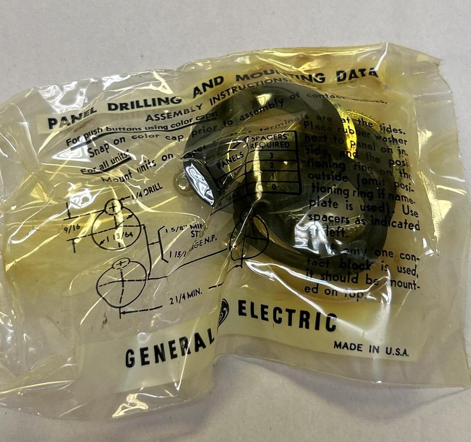 GENERAL ELECTRIC,CR294OUB200B,SELECTOR SWITCH NOS