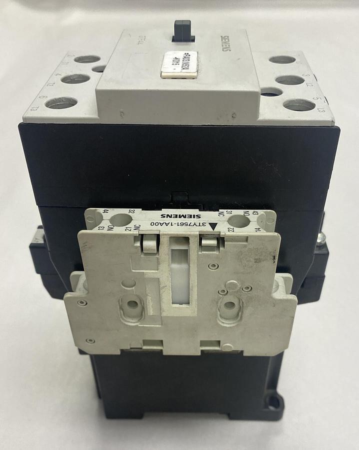 Used Siemens,3TF4422-08,Contactor 55A 600V
