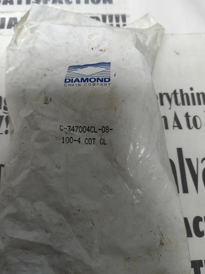 Used DIAMOND,C-347004CL-08 100-4,CONNECTING LINK *NEW*
