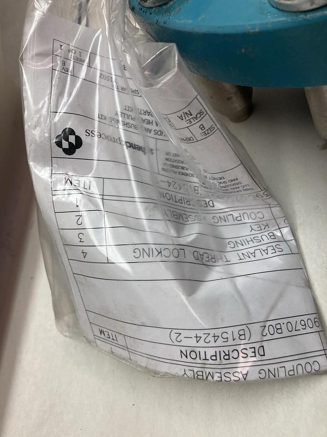 Schenck,B15424-1,Drive Pulley Coupling Half Partial Installation Kit