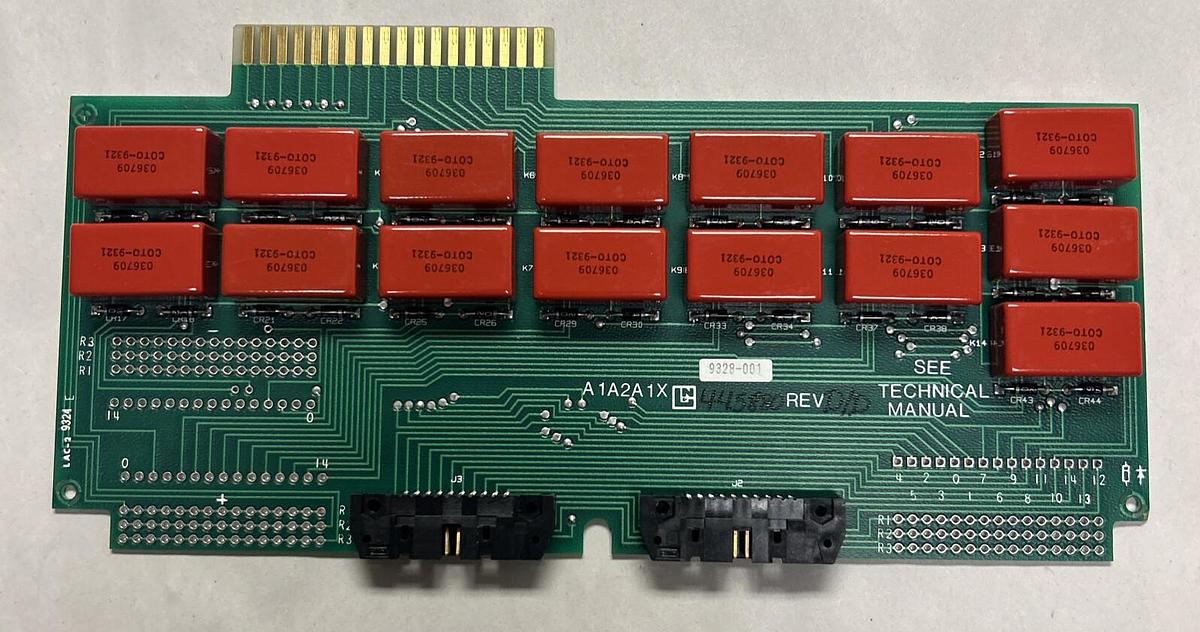 LEEDS & NORTHRUP,A1A2A1X,INPUT MODULE PCB CIRCUIT BOARD NOS