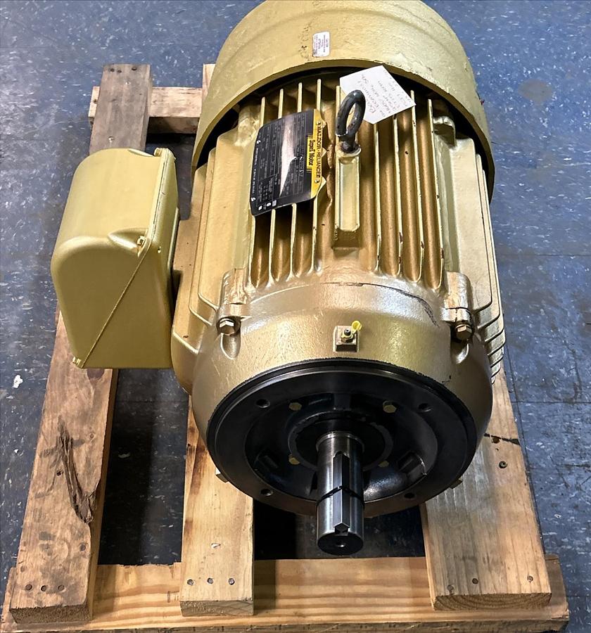 Used BALDOR,EBM4103T,SUPER-E BRAKE MOTOR 25HP 1775RPM 3PH 284T FRAME